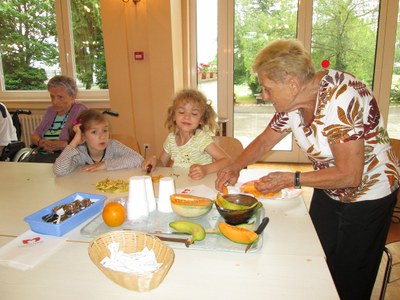 Atelier cuisine avec les enfants du Centre Socio-Culturel