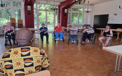 Les ateliers de musicothérapie à l’Ehpad Caritas