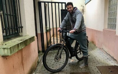 Max-Emilien, cycliste et éducateur au Chalet