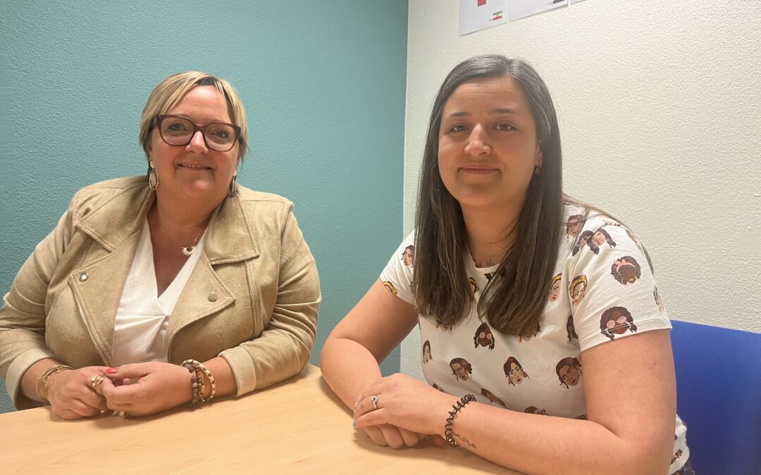 Amalia et Karine, du Pôle Insertion de la Fédération, expliquent le fonctionnement du Pass'Insertion et leur quotidien professionnel.