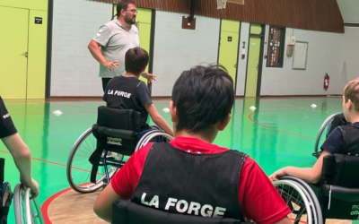 Un tournoi de handball inclusif